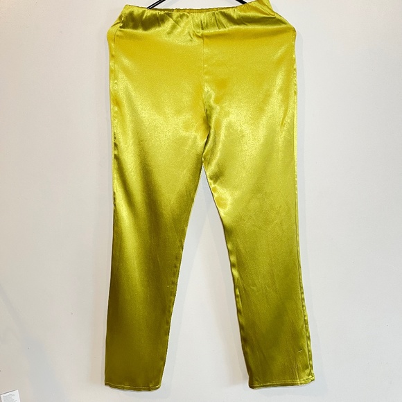 Zara Lime Green Pants - Picture 1 of 2